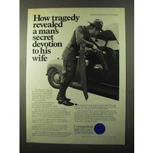 1971 Connecticut Mutual Ad - Tragedy Revealed