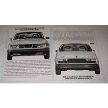 1979 Saab 99 Turbo Car Ad - In German