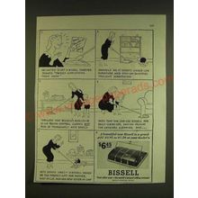 1939 Bissell Sweeper Ad - Delighted to get a Bissell Sweeper