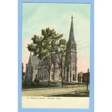 CT Norwich St Patrick's Church Street Scene View Of Old Church Building~651