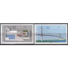 Deutschland 1987 Michel 1321 - 1322 Neuf ** Cote (2011) 5.00 € Europa CEPT
