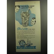 1952 Canada Dry Water Ad - Here's the best highball you've ever tasted!