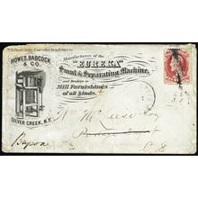 Howes, Babcock & Co "Eureka" Separating Machine Advertising Cover - Stuart Katz