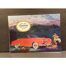 New 1950 Studebaker The Next Look in Cars Sales Brochure