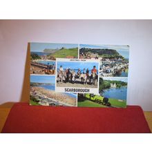 multiview, SCARBOROUGH, YORKSHIRE. unused postcard, Colourmaster =