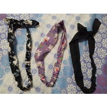 5 x material women headbands never used