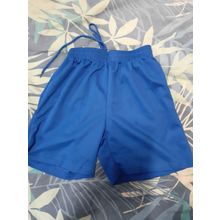 blue school sports unisex shorts size 6