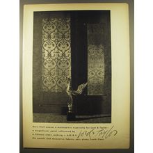 1961 Lord & Taylor Boris Kroll Panel Ad - Boris Kroll weaves a masterpiece