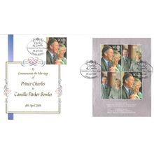 Prince King Charles Camilla Bowles Royal Wedding 2005 LTD TO 50 FDC