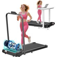 Portable Foldable Treadmills for Home Small with Handles, 3.0HP Small Folding Wa