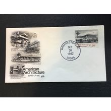 ICOLLECTZONE US 2022 American Architecture Dulles Airport FDC (F400)