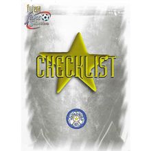 Futera's Leeds Utd 1999 Fans' Selection: Card No. 99 - Checklist