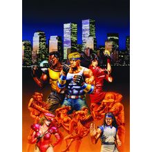 Streets of RAge Poster Canvas Movie Film Print A0 A1 A2 A3 A4 A5 A6 Art Wall Dec