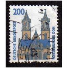 GER 1987 200pf 'TOURIST SIGHTS' FINE USED (EBID1101)
