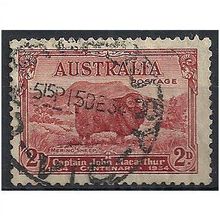 Australia 1934 SG150a 2d Carmine-Red Fine Used . . .