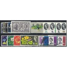 1964 ALL Commemoratives SG646-660 Mounted Mint.