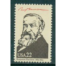2218e 22c Benjamin Harrison Fine MNH V5269