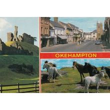 Okehampton Woolwich Building Society Postcard