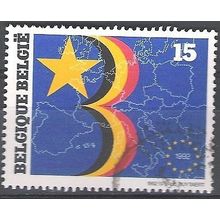 Belgique 1992 Michel 2537 O Cote (2008) 0.30 € Ouverture du Marché Européen