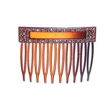 Handmade Side Hair Comb with Rhinestone Box [ ]