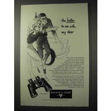 1958 Bausch & Lomb Zephyr-Light Binocular Ad - Better