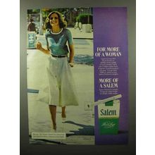1975 Salem Cigarettes Ad - More of a Woman