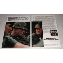 1975 U.S. Army Ad - Everybody Has An Obligation