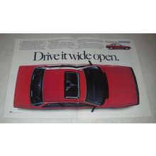 1985 Honda Prelude Ad - Drive it wide open