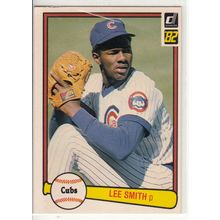 1982 Donruss Lee Smith baseball card #252– Cubs