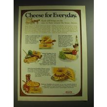1974 Kraft Cheese Ad - Cheese for Everyday