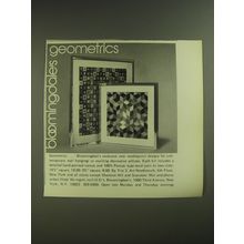 1974 Bloomingdale's Art Needlework Advertisement - Bloomingdale's Geometrics