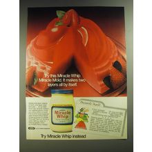 1974 Kraft Miracle Whip Ad - Try this Miracle Whip Miracle Mold