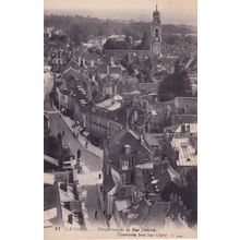 Langres Rue Diderot Panorama Old French Postcard