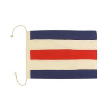 Pack Of 2] Letter C Cloth Nautical Alphabet Flag Decoration 20""