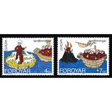 Faroe Is. St Brendan's Voyages Europa CEPT 2v 1994 MNH SG#253-254 Sc#264a