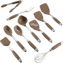 Anolon Tools Set/Nonstick Nylon Cooking Utensils/Kitchen Gadgets Includes Spoons