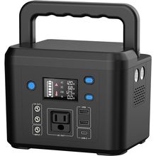 200W Portable Power Station, Powkey 120Wh/33,000Mah Power Bank with AC Outlet, 1