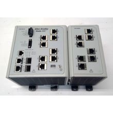Allen Bradley 1783-MS10T Stratix 8000 Ethernet Managed Switch and 1783-MX08T