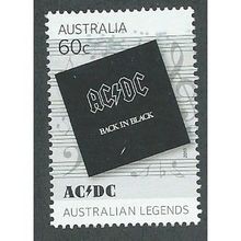 AUS 2013 60c 'AUSTRALIAN LEGENDS- AC/DC' FINE USED (EBID37-827)