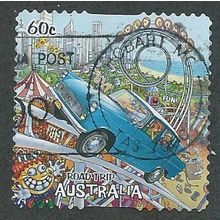 AUS 2013 60c (S/A) 'ROAD TRIP -GOLD COAST' FINE USED (EBID40-079)