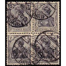 GERMANY REICH [1905] MiNr 0083 I ( O/used ) [01] 4er