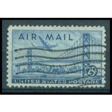 Used C36 25c Oakland Bay Bridge Fine WA0538