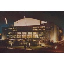 London Festival Hall By Night Postcard