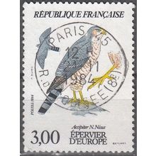 France 1984 Michel 2465 O Cote (2008) 1.50 € Epervier d'Europe Cachet rond