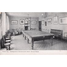 Herne Bay Billiard Snooker Room Kent Convalescent Home Postcard