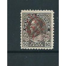Canada used war tax unused no gum sg 227 sg227 scarce 50c not often seen