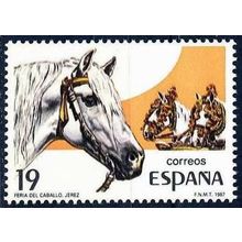 España. 1987. Mi # 2783. Popular Festivals. Horse Fair. Jerez