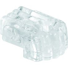 Slide-Co 193669 1/8 In., Clear Acrylic Mirror Clips (6 Pack)