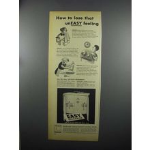 1953 Easy Spindrier Clothes Dryer Ad - Uneasy Feeling