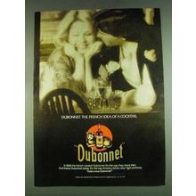 1978 Dubonet Liqueur Ad - French Idea of a Cocktail